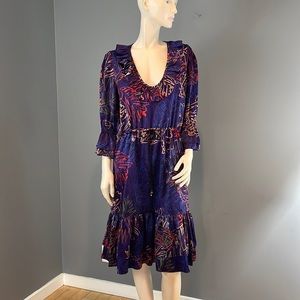 NWT Koche Print Dress Sz 34/US XS